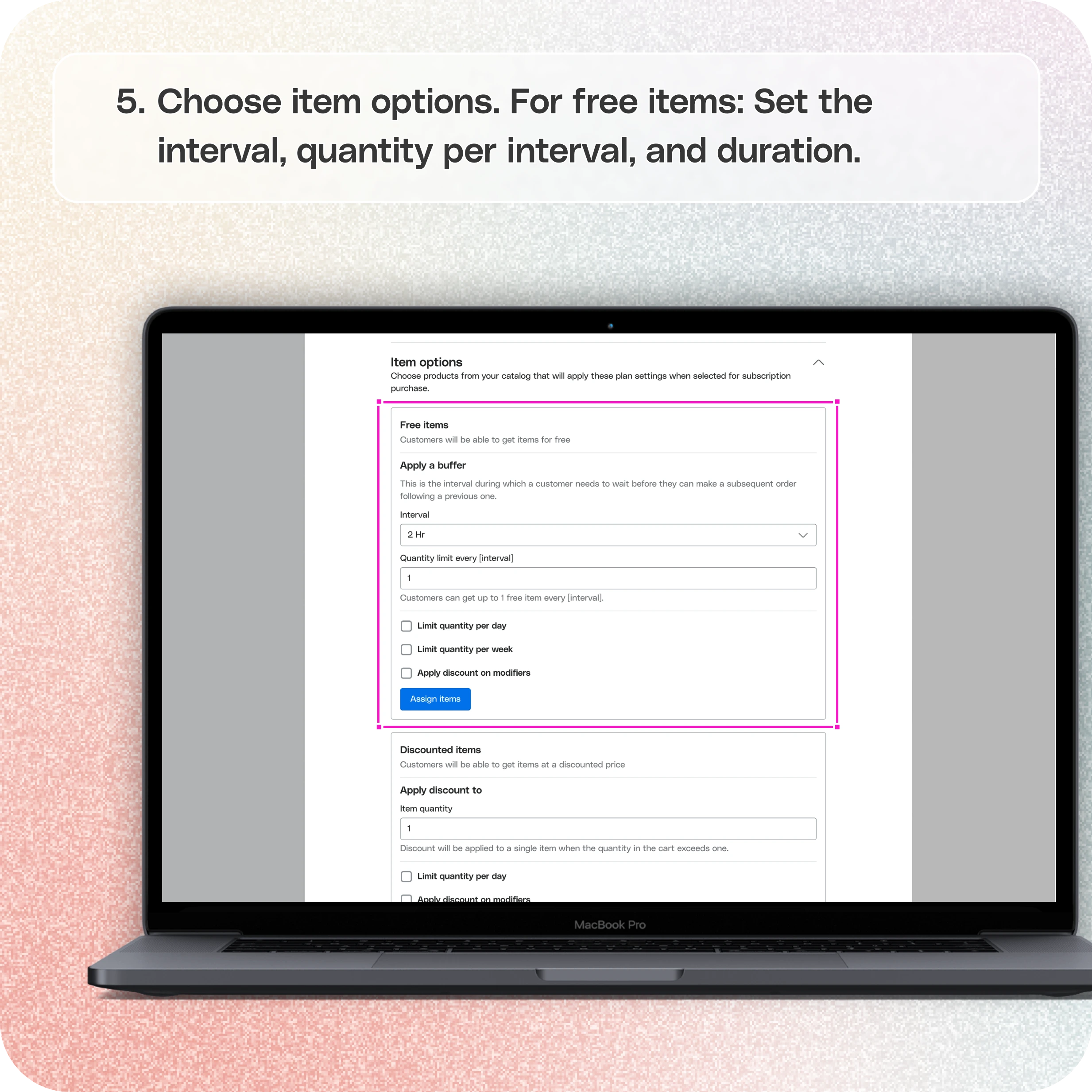 How to update subscriptions in the merchant dashboard — screenshot 5 of 14