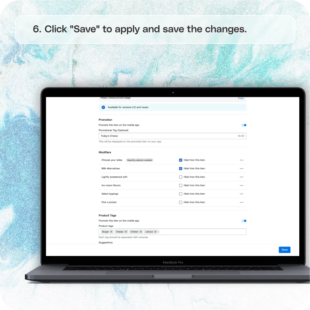 Offer the "Build Your Box" Feature in your app — screenshot 6 of 6