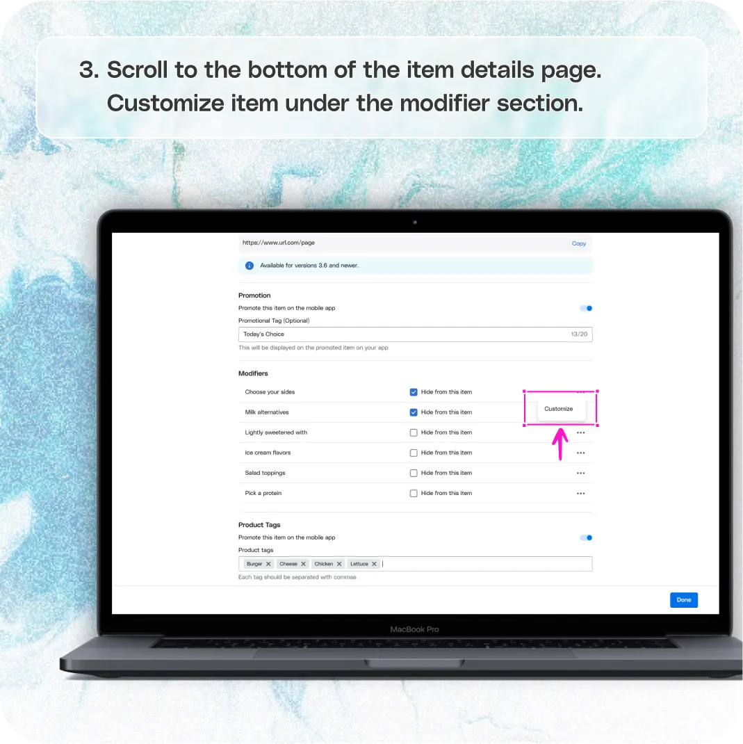 Offer the "Build Your Box" Feature in your app — screenshot 3 of 6