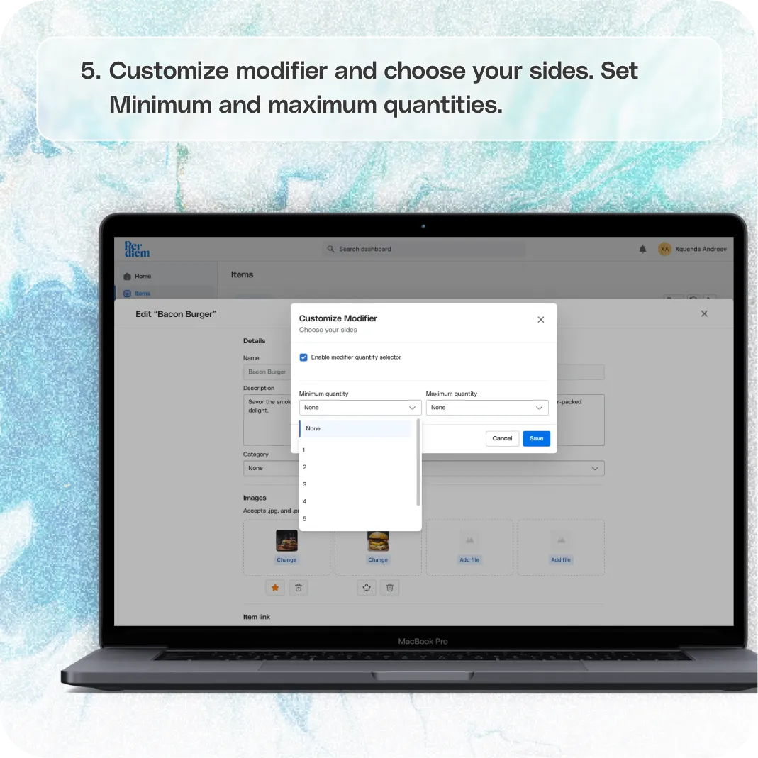Offer the "Build Your Box" Feature in your app — screenshot 5 of 6