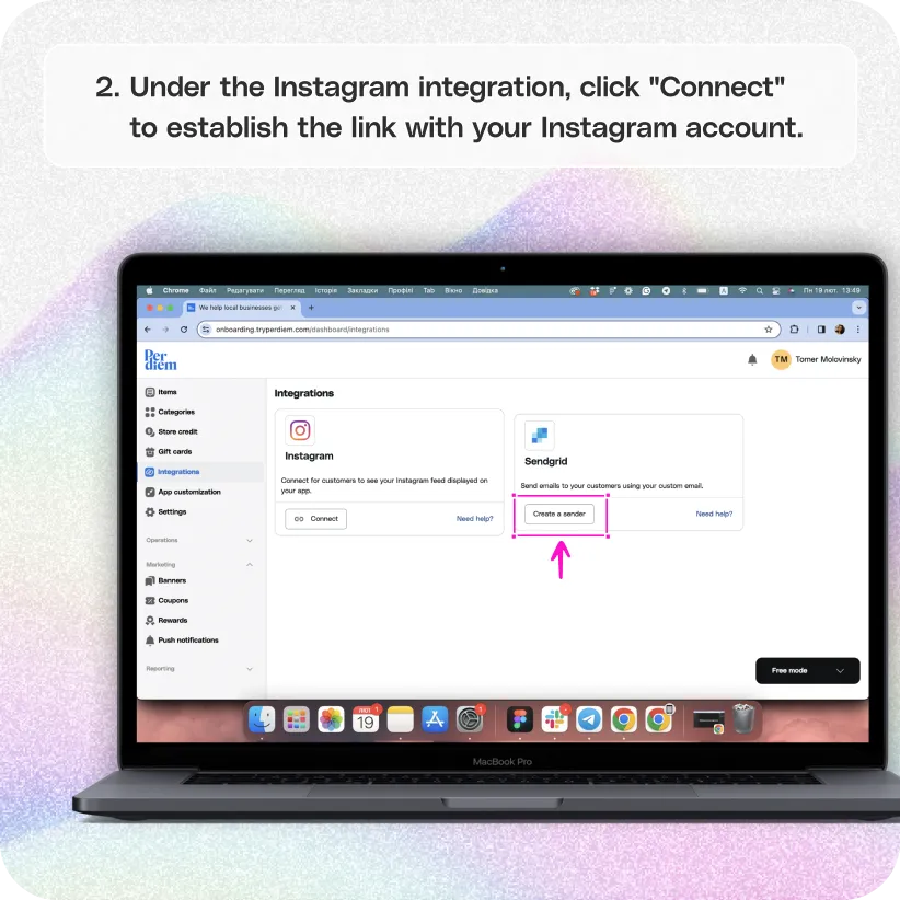 Send emails with your custom domain — screenshot 2 of 3
