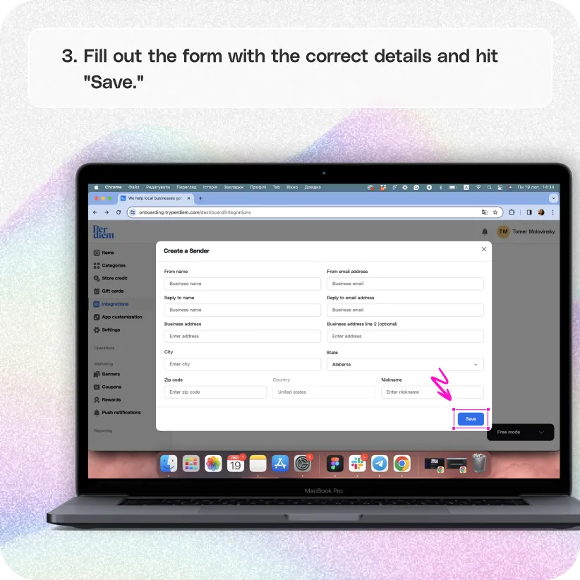 Send emails with your custom domain — screenshot 3 of 3