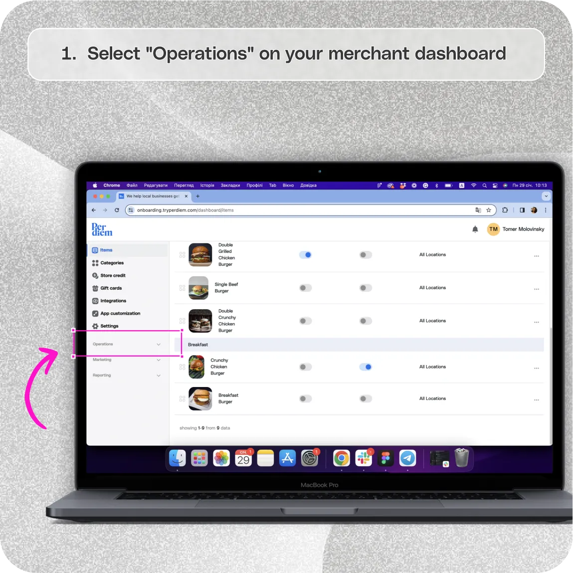 Set your business hours — screenshot 1 of 4