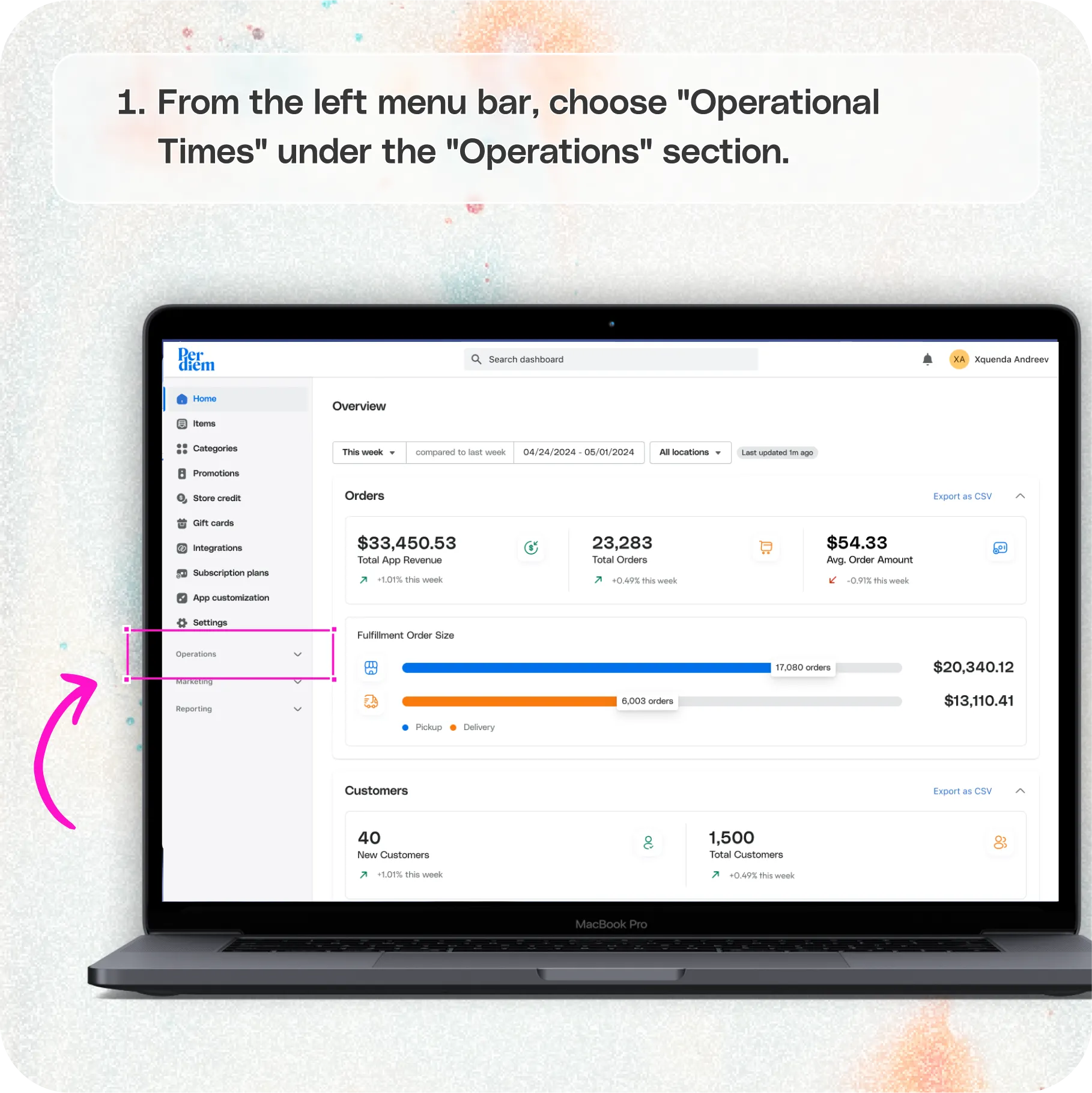 Setting up auto busy mode from your dashboard — screenshot 1 of 6