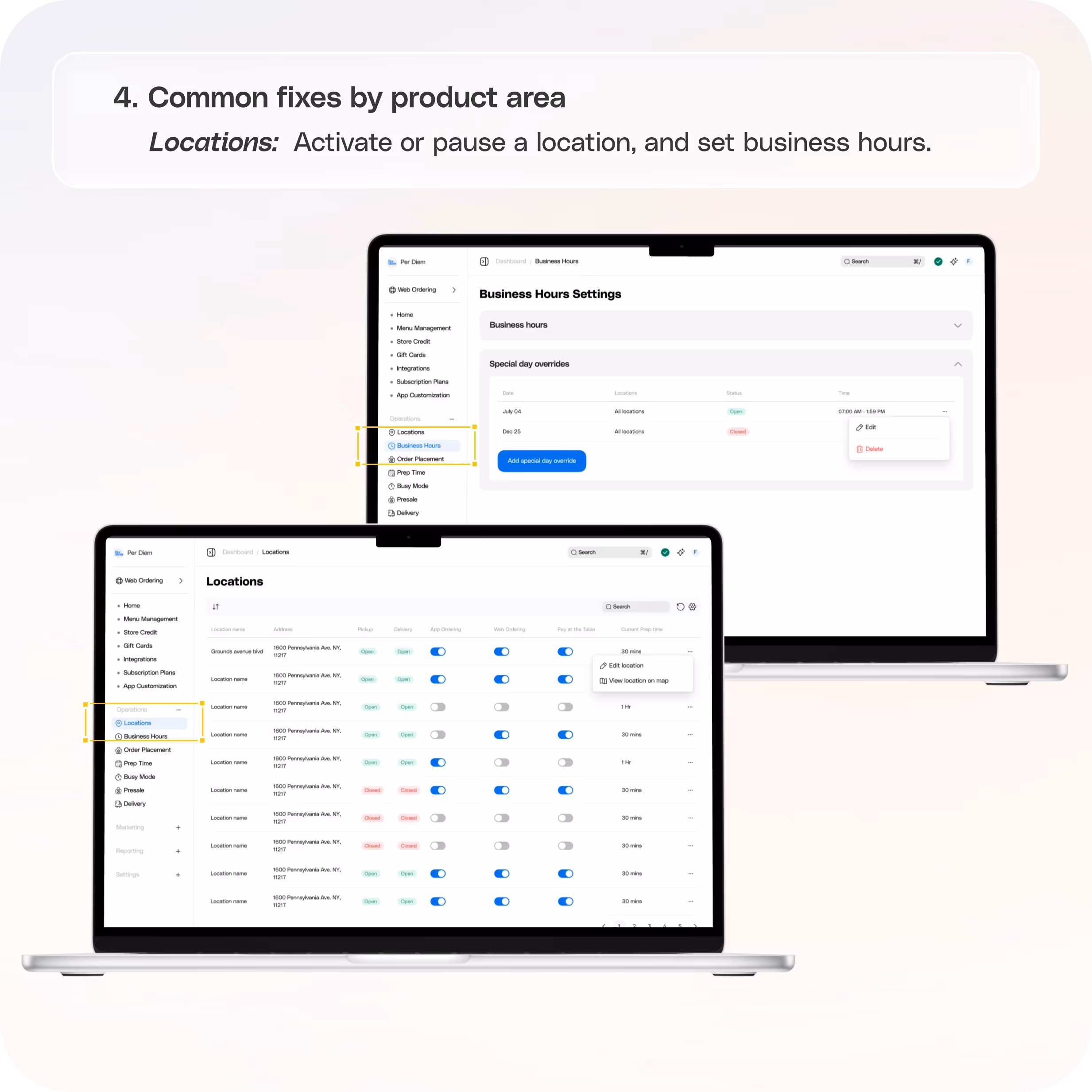 Store status: How to check and fix issues — screenshot 5 of 6