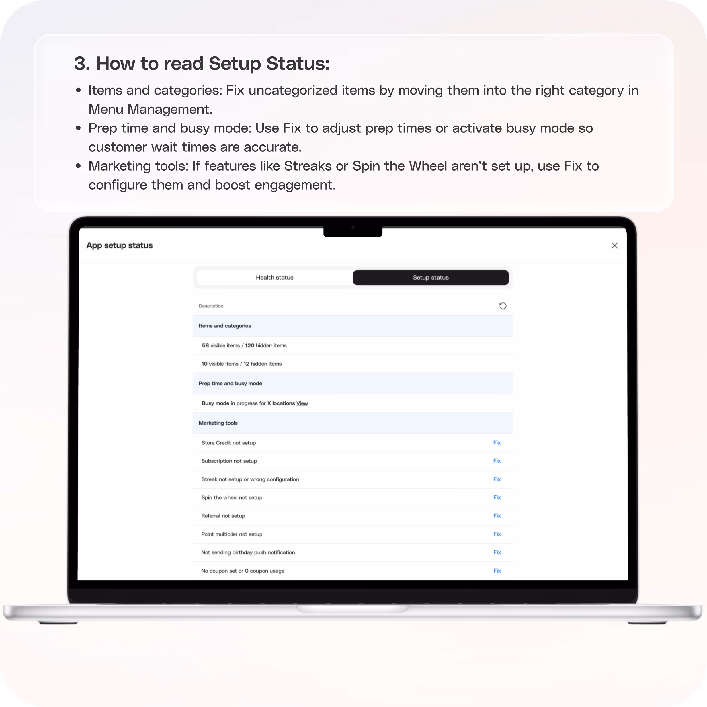 Store status: How to check and fix issues — screenshot 4 of 6