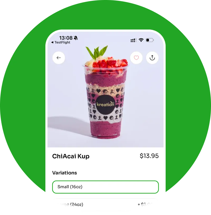 🥤 Order Ahead