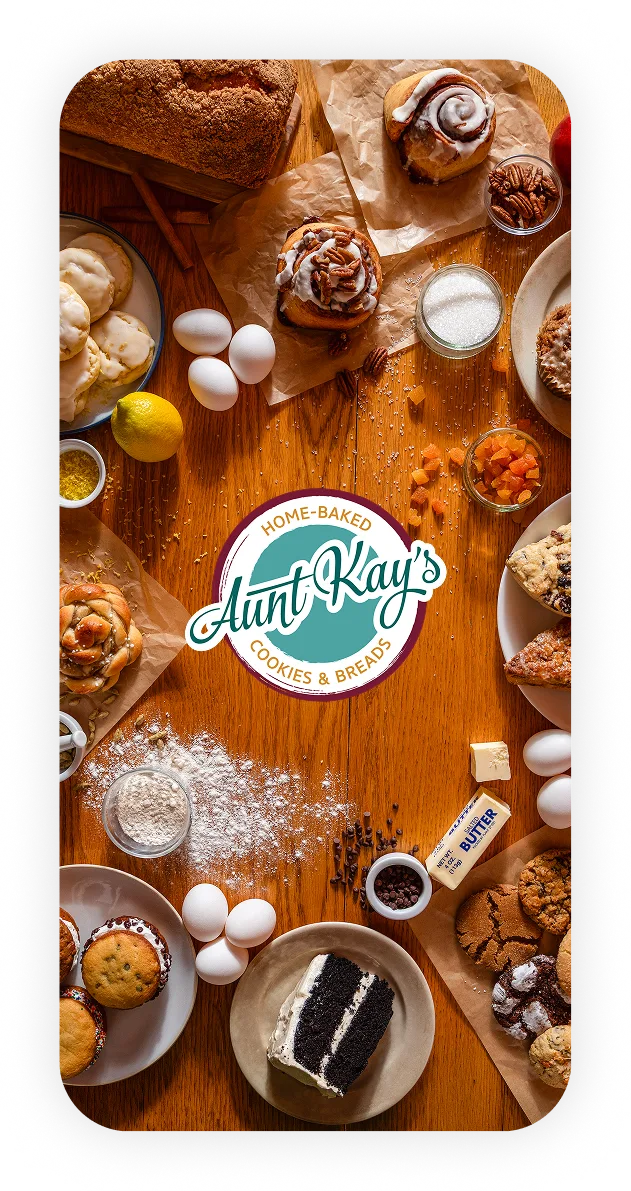 Aunt Kay’s Bakery app