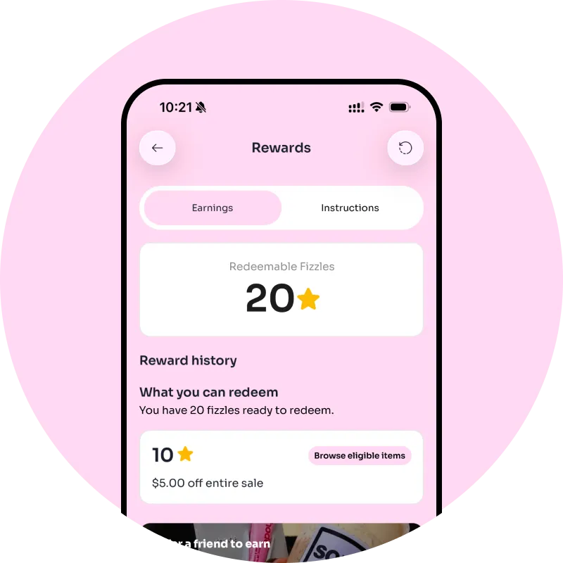 ⭐ Earn Rewards