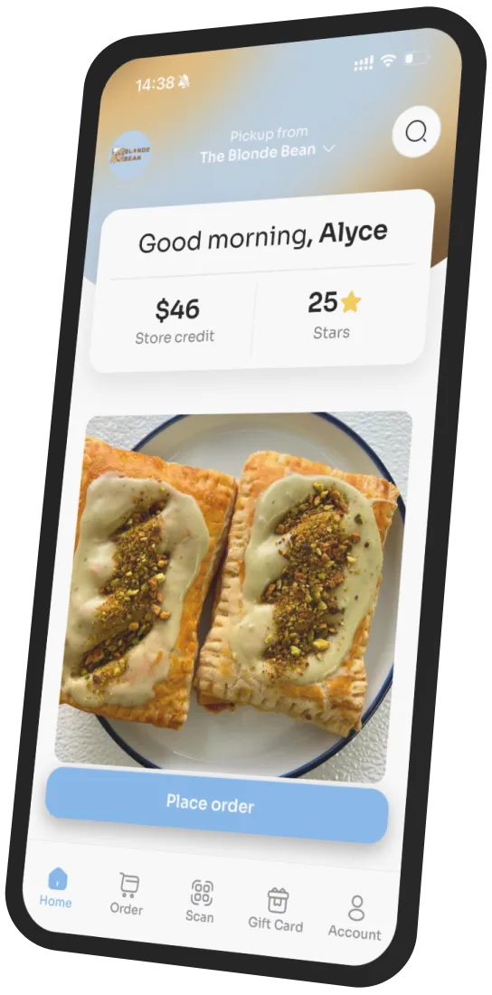 The Blonde Bean app preview
