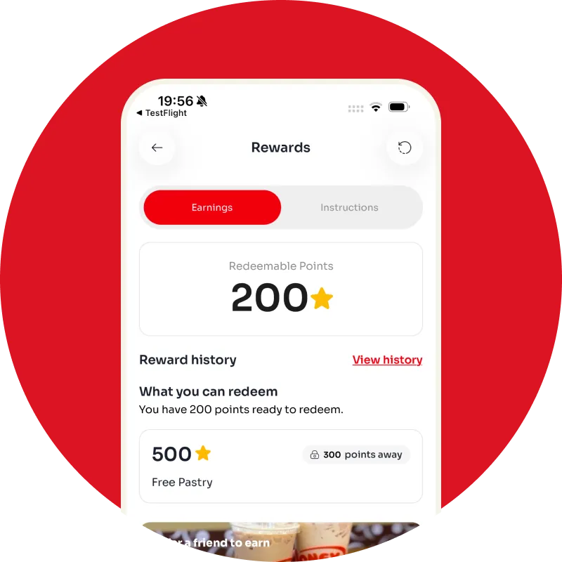β Earn Rewards