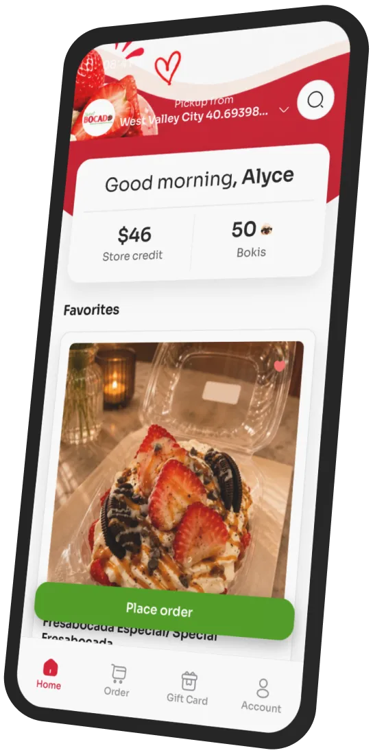 Sweet Bocado app preview