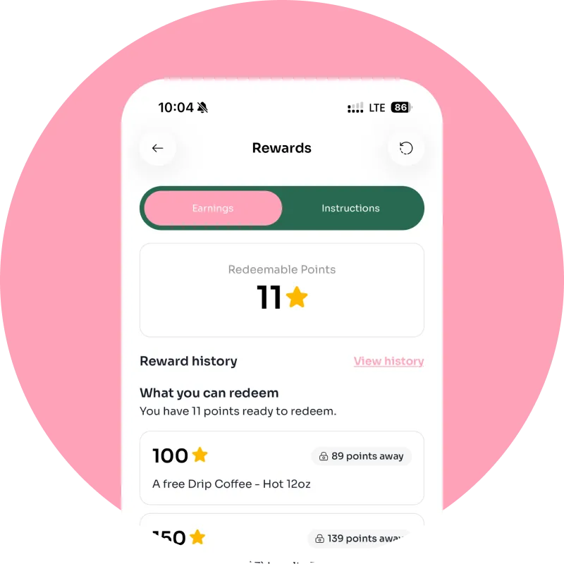 ⭐ Earn Rewards