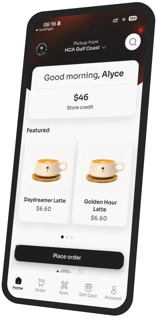 Panama City Coffee app preview