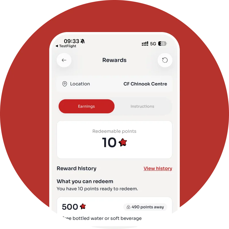⭐ Earn Rewards