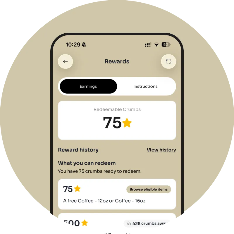 ⭐ Earn Rewards