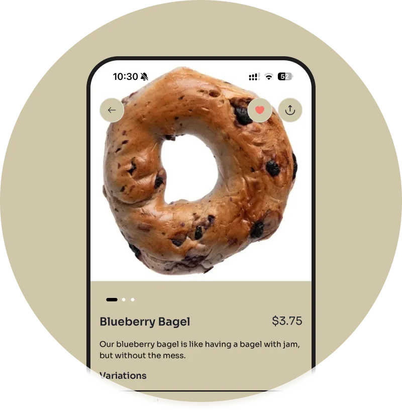 🥯 Order Ahead