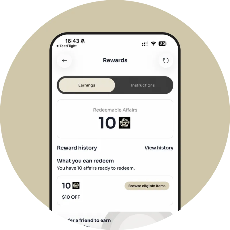 ⭐ Earn Rewards