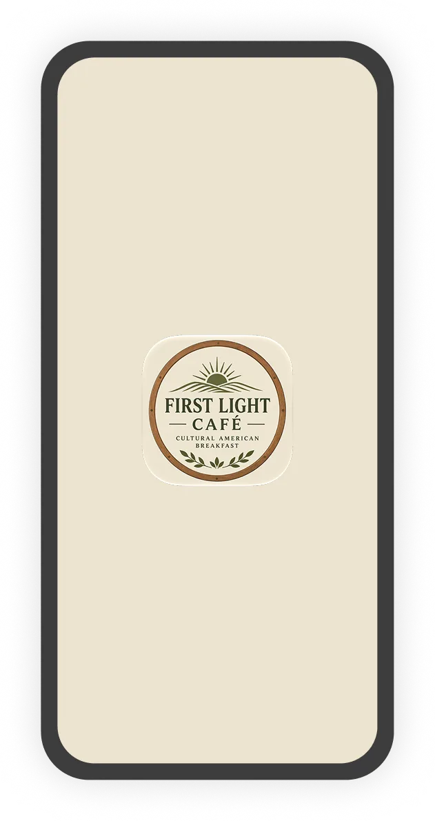 First Light Cafe app