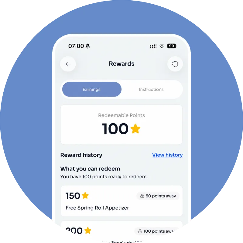 ⭐ Earn Rewards