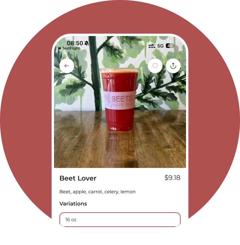 🥤 Order Ahead