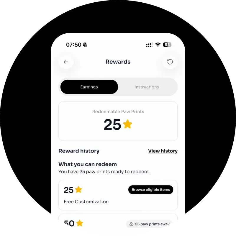 ⭐ Earn Rewards