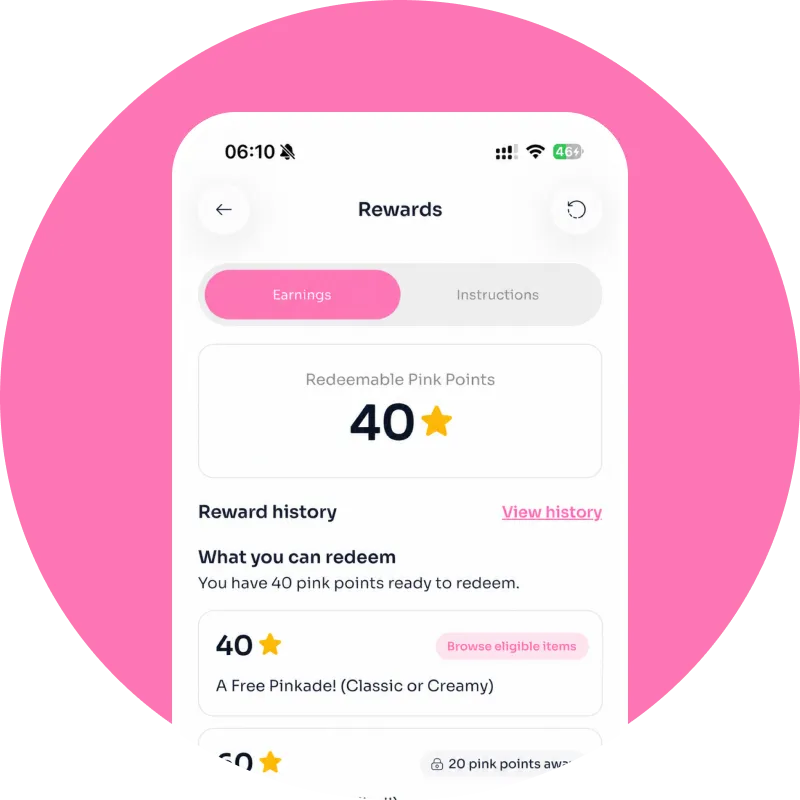 ⭐ Earn Rewards