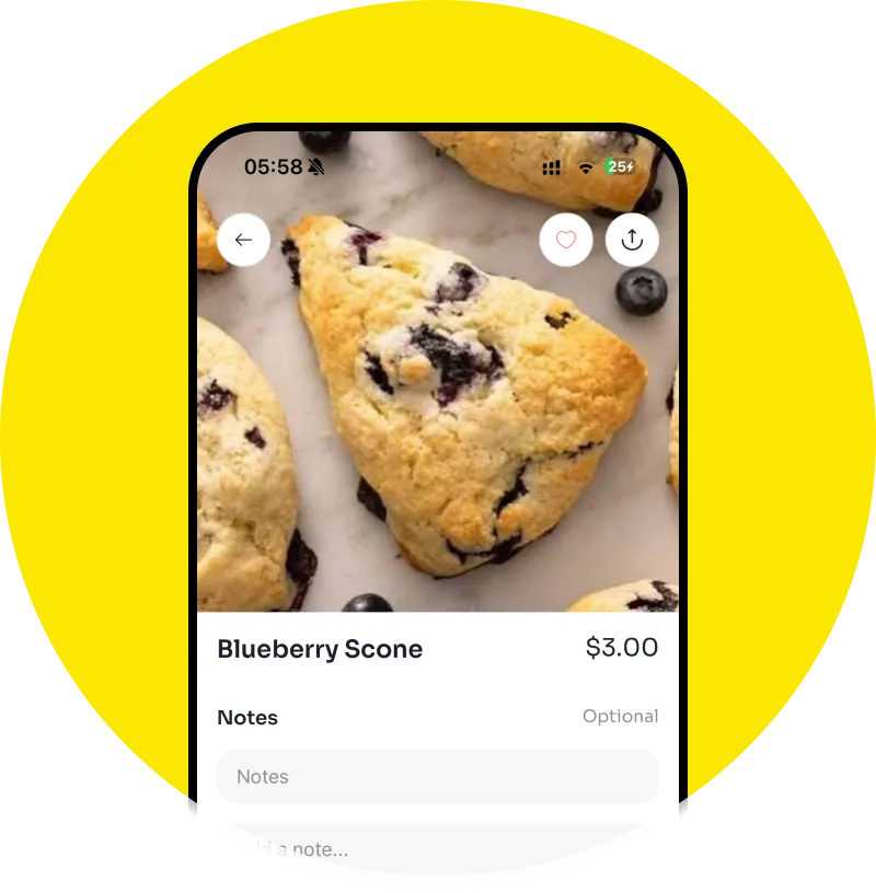 ☕ Order Ahead