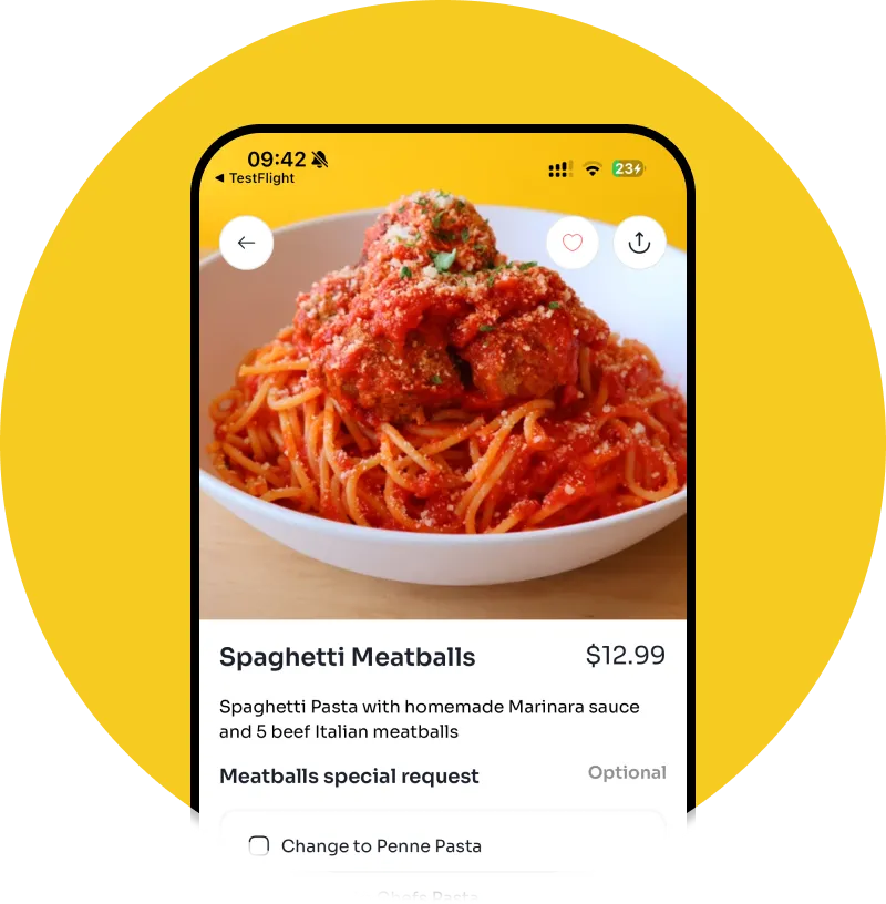 🍝 Order Ahead