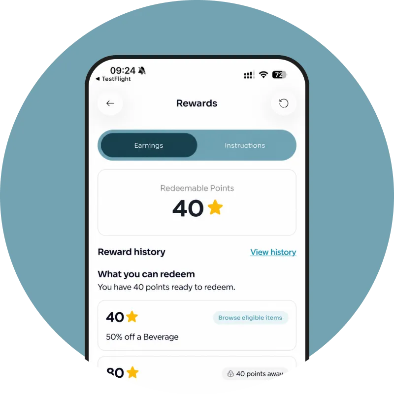 ⭐ Earn Rewards