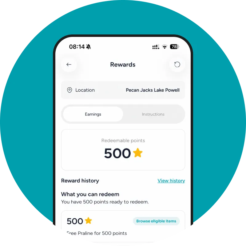 ⭐ Earn Rewards