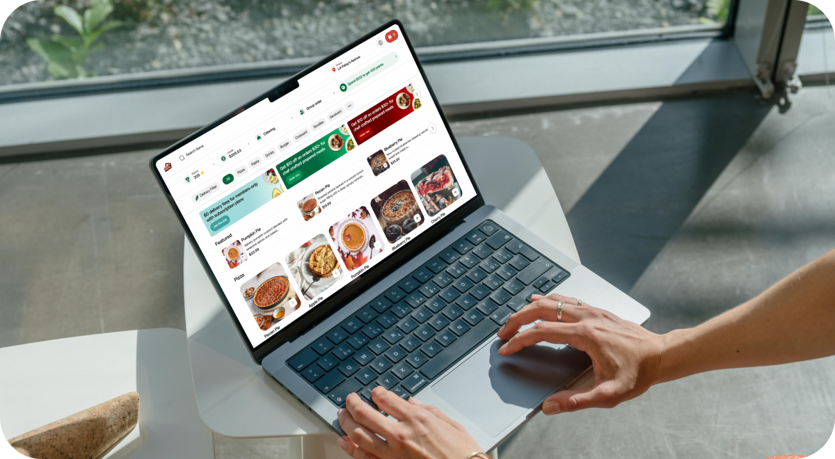 Web ordering with rewards