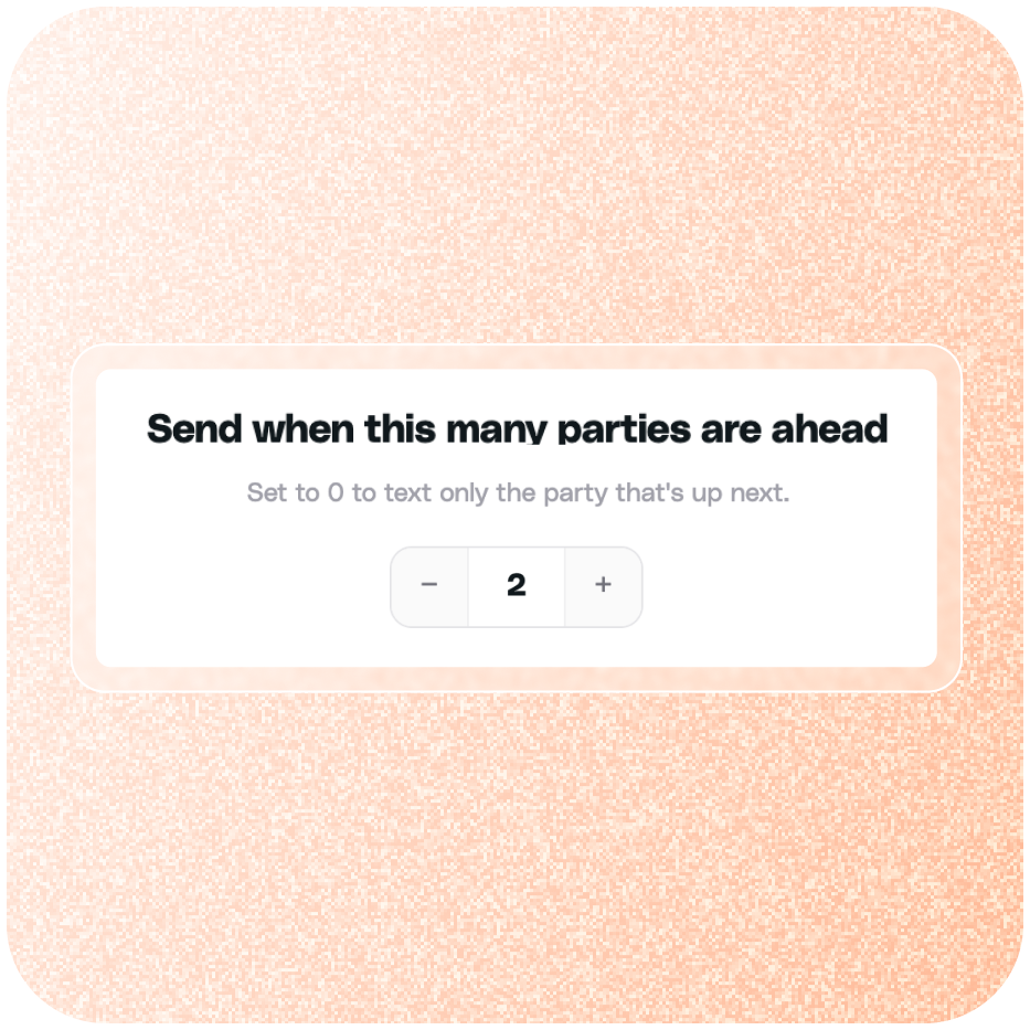 Seat tables with one click