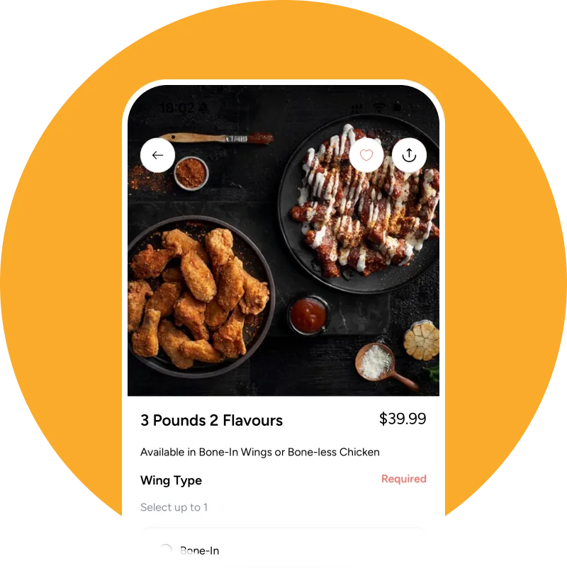 🍗 Order Ahead