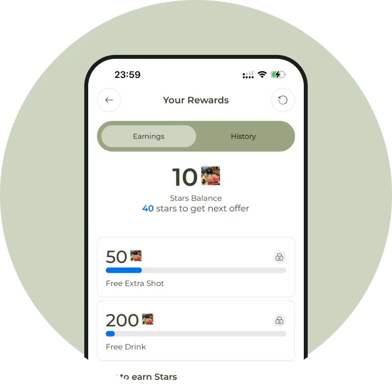 ⭐ Earn Rewards