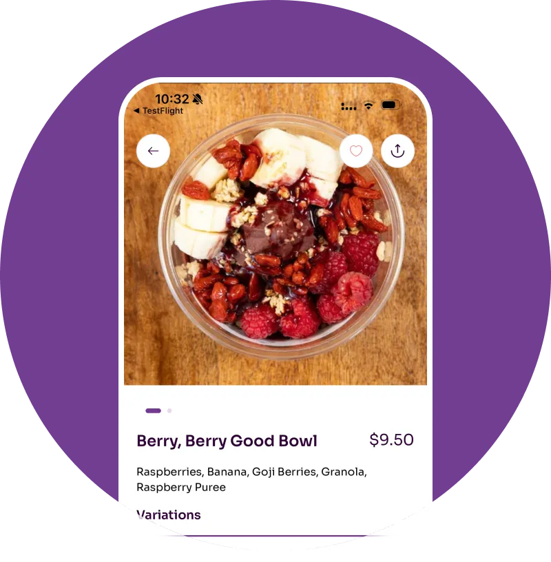 🥣 Order Ahead