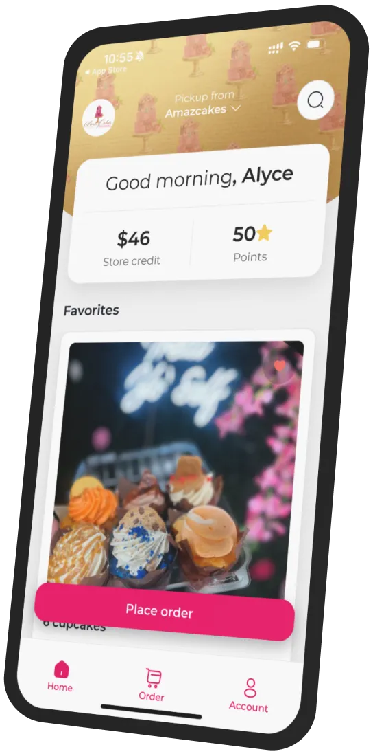 AmazCakes app preview