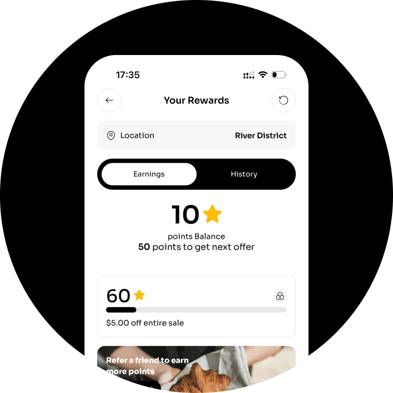 ⭐ Earn Rewards