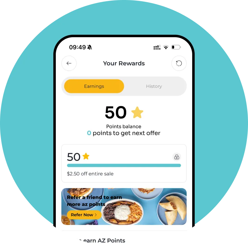 ⭐ Earn Rewards