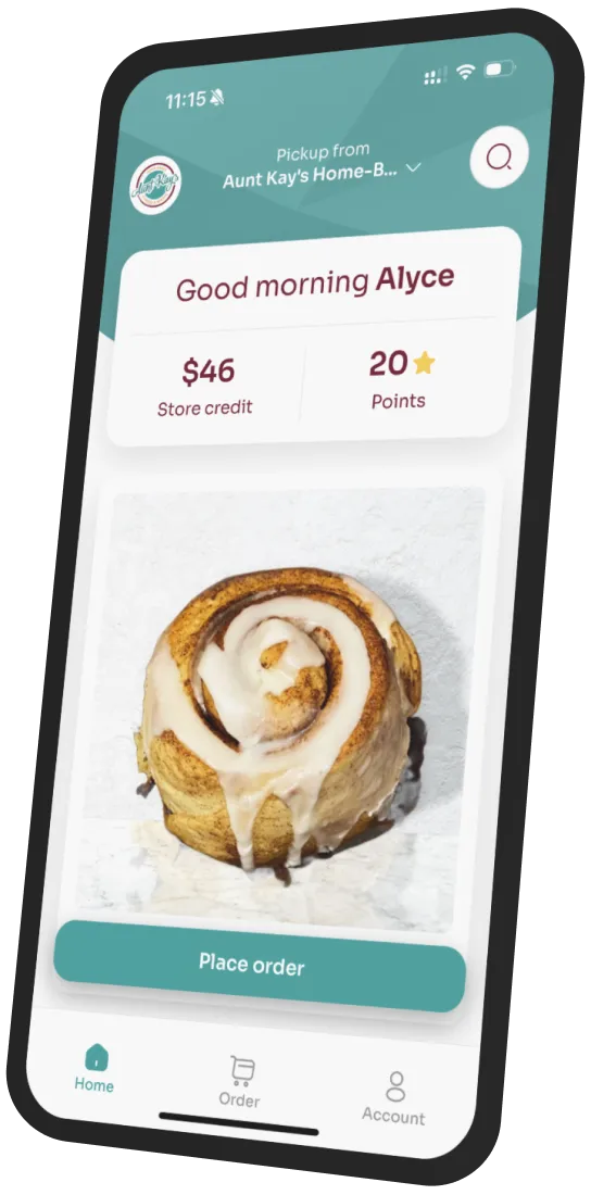 Aunt Kay’s Bakery app preview