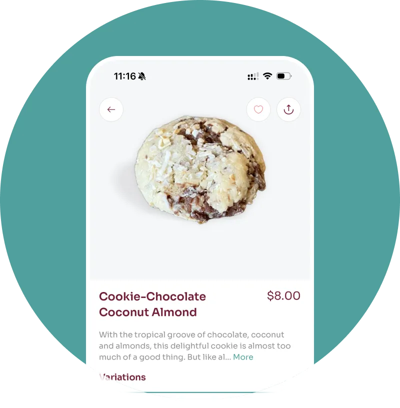 🍰 Order Ahead