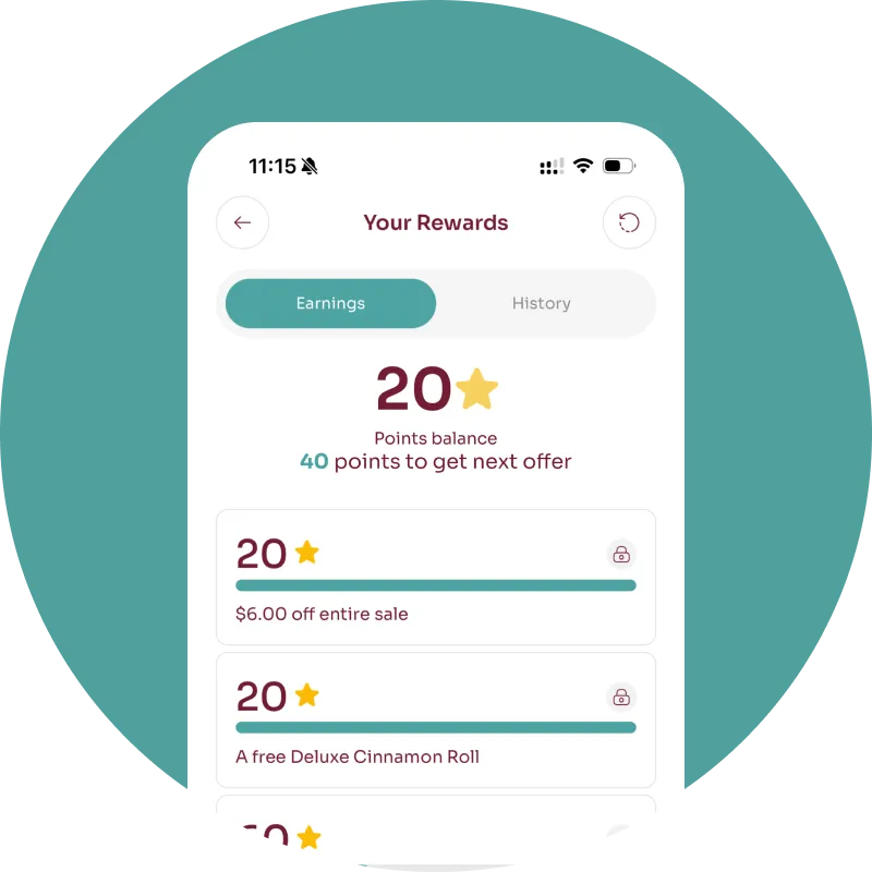 ⭐ Earn Rewards