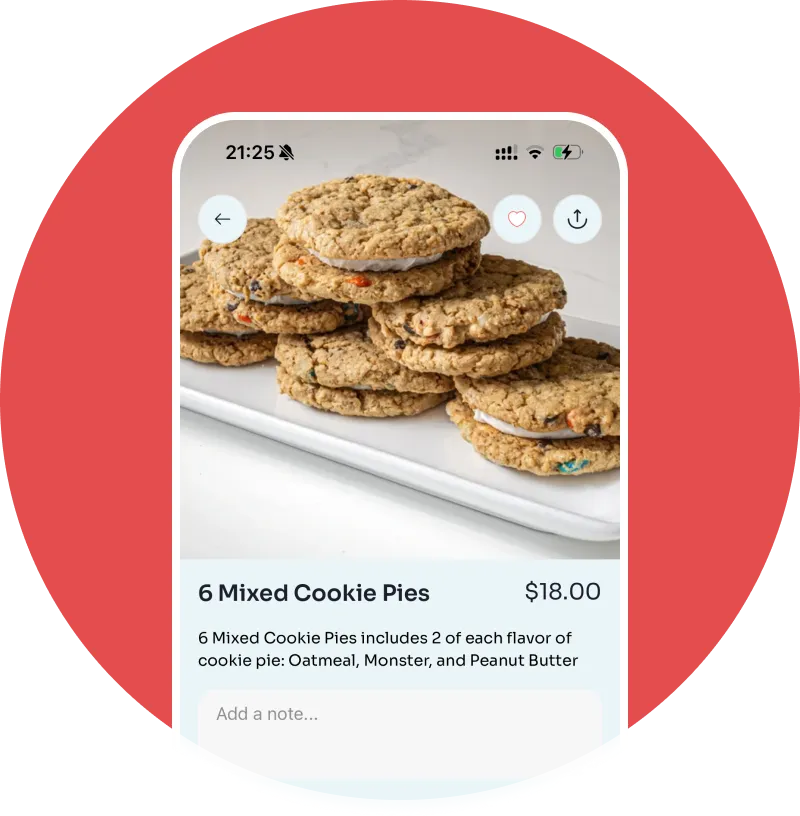 🥧 Order Ahead
