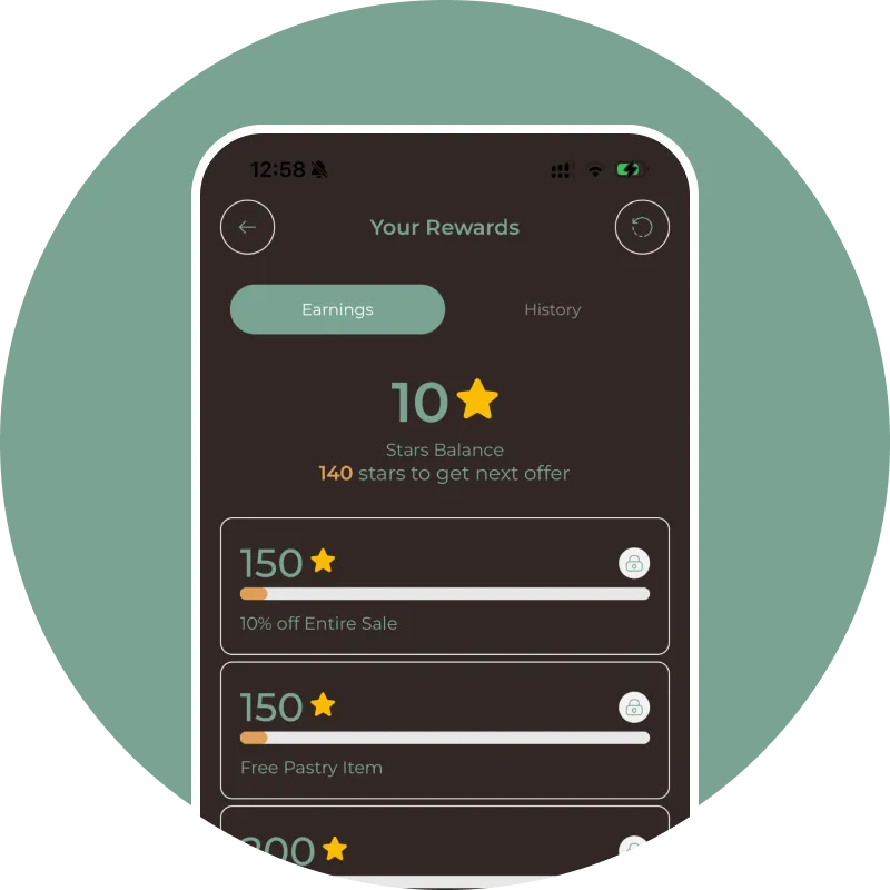 ⭐ Earn Rewards