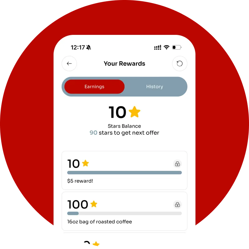 ⭐ Earn Rewards