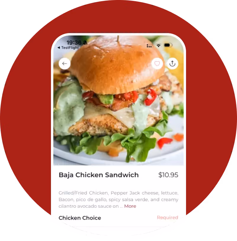 🍔 Order Ahead