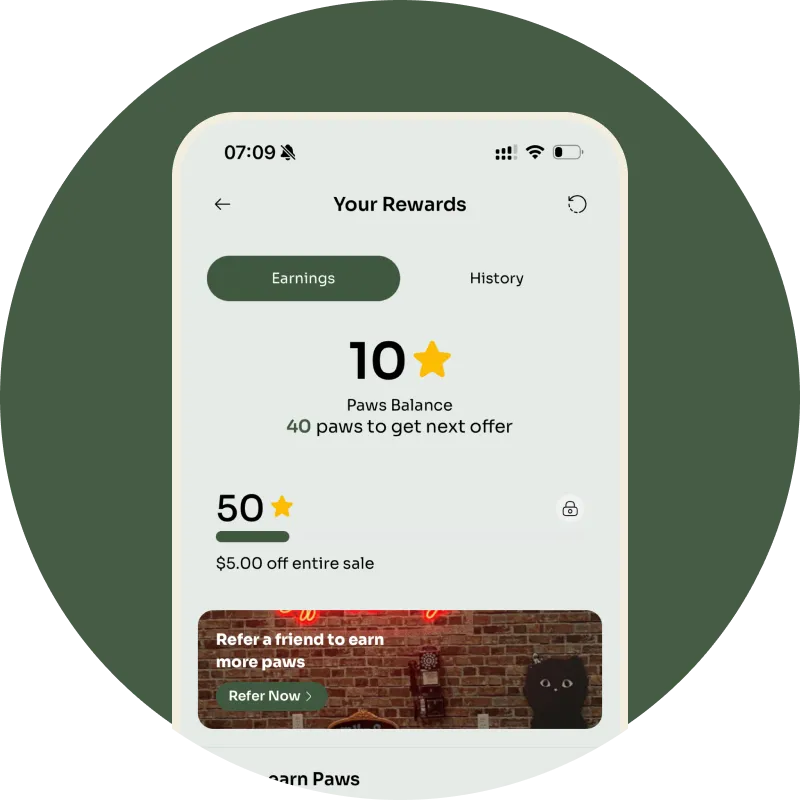 ⭐ Earn Rewards