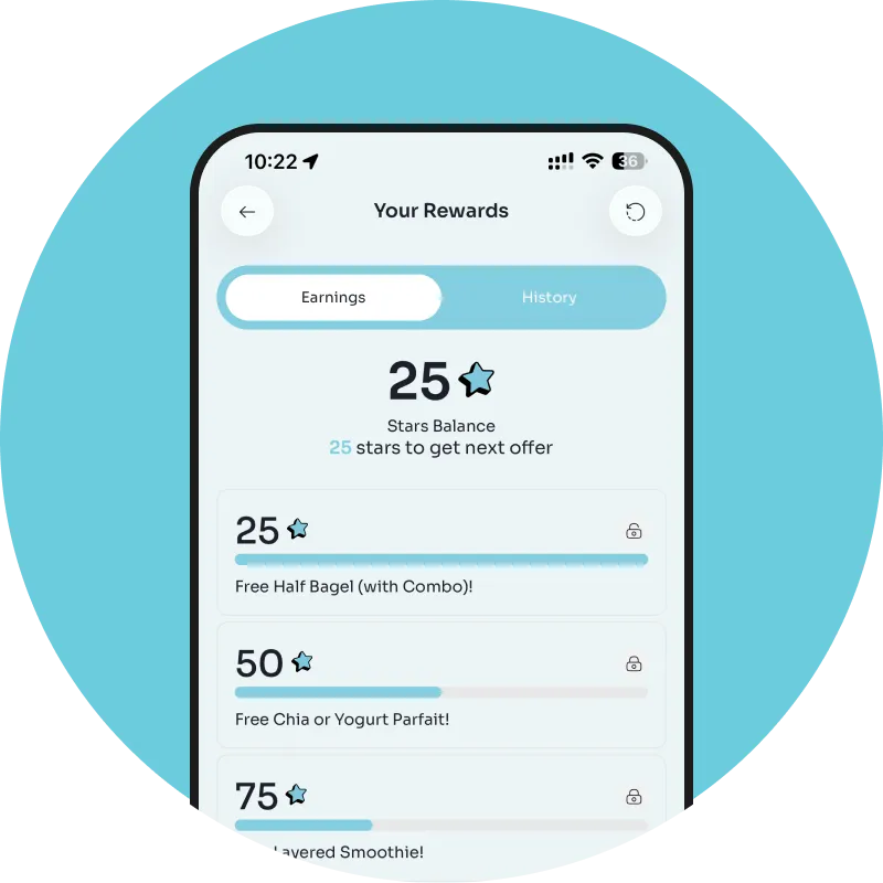 ⭐ Earn Rewards