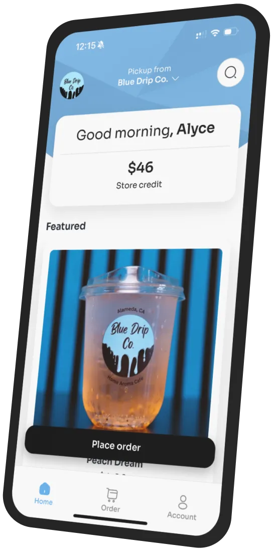Blue Drip Co. app preview