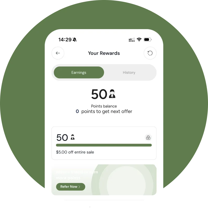 ⭐ Earn Rewards